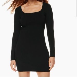 Babaton sculpt knit minidress M